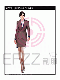 女時尚秋冬職業裝設計圖635