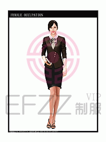 女時尚秋冬職業(yè)裝設(shè)計圖657