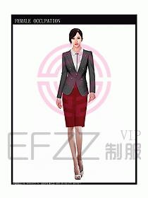 女時尚秋冬職業(yè)裝設計圖680