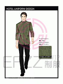酒店客房服務員制服設計335