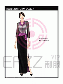 西餐咨客制服設計圖311