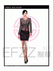 商城營業員服裝設計圖980