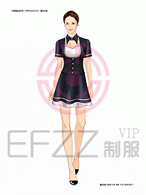 KTV男女服務(wù)員制服設(shè)計(jì)圖253