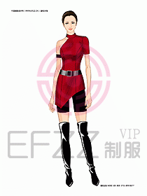 KTV男女服務(wù)員制服設(shè)計(jì)圖263