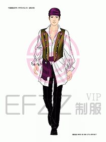 KTV男女服務(wù)員制服設(shè)計圖324