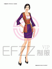 KTV男女服務(wù)員制服設(shè)計圖331