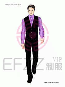 KTV男女服務員制服設計圖370