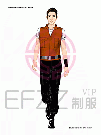 KTV男女服務(wù)員制服設(shè)計圖387