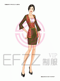 KTV男女服務員制服設計圖393