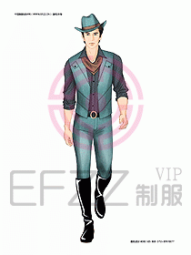 KTV男女服務員制服設計圖410