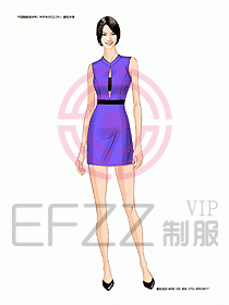 KTV男女服務員制服設計圖415