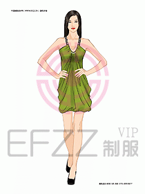 KTV男女服務員制服設計圖435