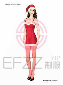 KTV男女服務員制服設計圖476