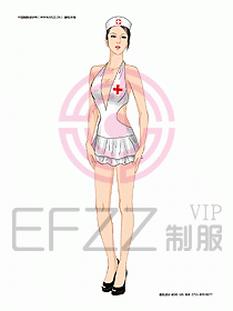 KTV男女服務員制服設計圖490