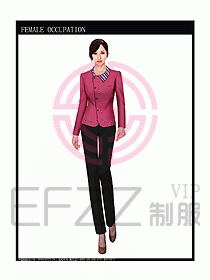 時(shí)尚職業(yè)女西服設(shè)計(jì)圖698