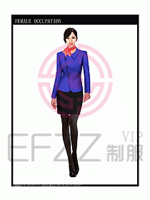 時尚職業女西服設計圖700