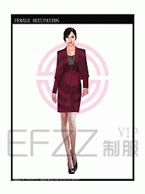 時尚職業(yè)女西服設(shè)計圖714