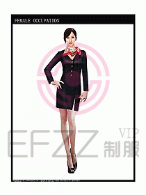 時尚職業女西服設計圖720