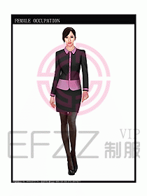 時尚職業女西服設計圖726