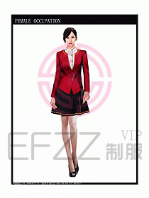 時尚職業女西服設計圖761