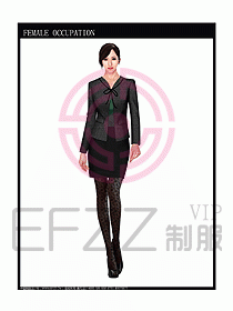 時尚職業(yè)女西服設計圖778