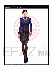 時尚職業(yè)女西服設計圖815