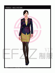 時尚職業女西服設計圖819