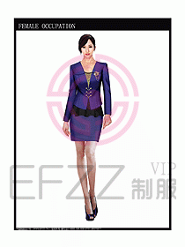 時尚職業(yè)女西服設(shè)計圖843