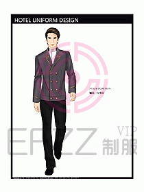 酒店門童制服設計圖718
