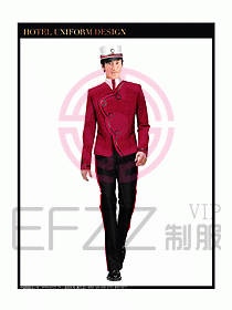 酒店門童制服設計圖725