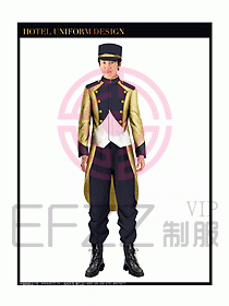 酒店門童制服設計圖731