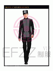 酒店門童制服設計圖737
