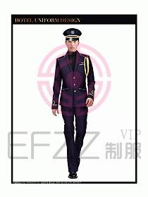 酒店門童制服設計圖741