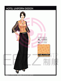 桑拿水療咨客制服設計圖274