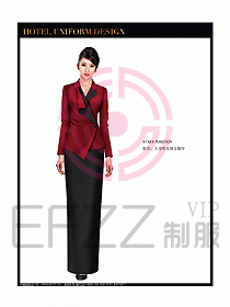 桑拿水療咨客制服設計圖280