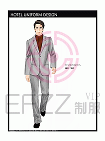 酒店大堂制服設計圖507