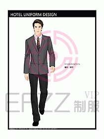 酒店大堂制服設計圖529