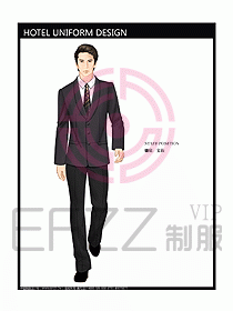 酒店大堂制服設計圖535