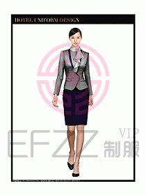 酒店大堂制服設計圖538