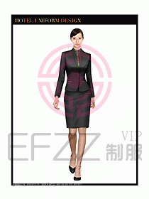 酒店大堂制服設計圖537