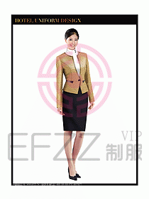 酒店大堂制服設計圖552