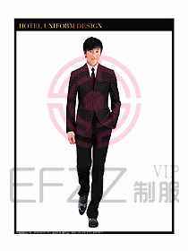 酒店大堂制服設計圖548