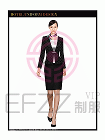 酒店大堂制服設計圖564