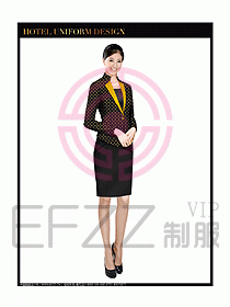 酒店大堂制服設計圖576