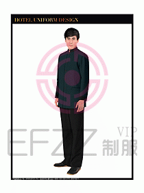 客房服務(wù)員制服設(shè)計(jì)圖356