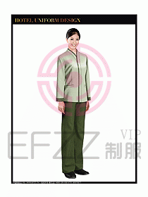 客房服務員制服設計圖363