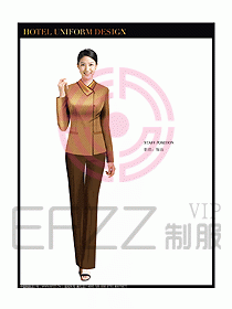 客房服務員制服設計圖373