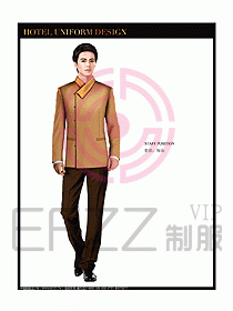 客房服務(wù)員制服設(shè)計圖374