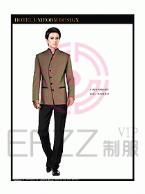 客房服務(wù)員制服設(shè)計(jì)圖390