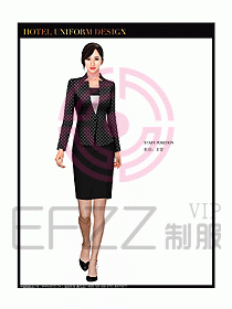 總臺收銀接待制服設計圖176